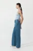 Mid Rise Wide Leg - Denim Blue sold by St. Agni