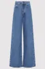 Mid Rise Wide Leg - Denim Blue sold by St. Agni
