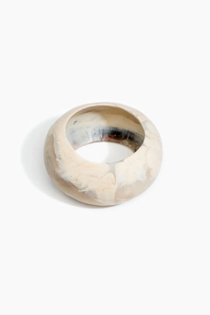 Boulder Bangle by Dinosaur Designs - Sandy sold by St. Agni