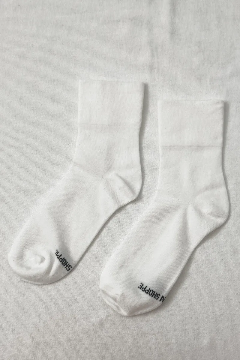 Sneaker Socks by Le Bon Shoppe - Classic White sold by St. Agni product image thumbnail 2