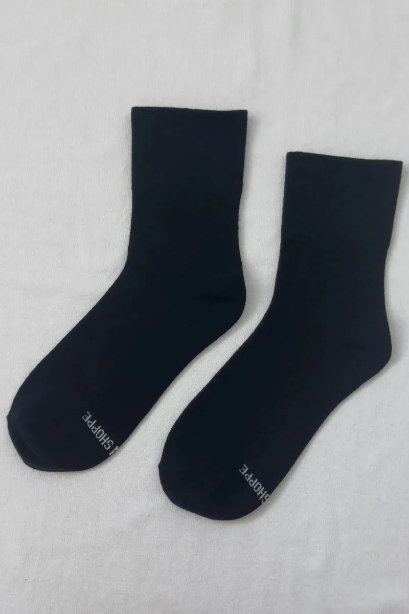 Sneaker Socks by Le Bon Shoppe - True Black sold by St. Agni product image thumbnail 2