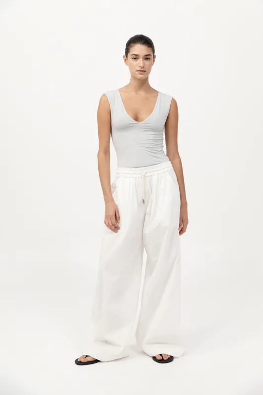 90s Cupro Top - Silver sold by St. Agni