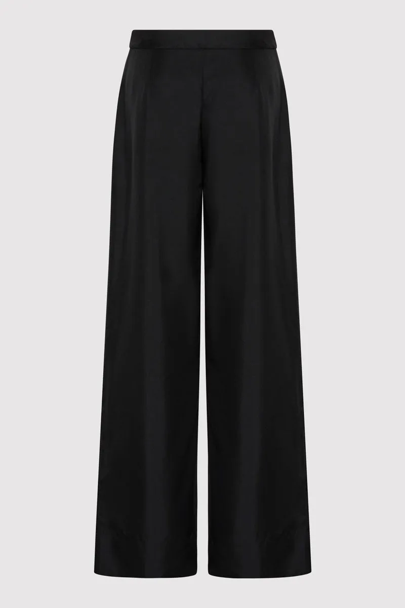 Silk Twill Pants - Black sold by St. Agni product image thumbnail 5
