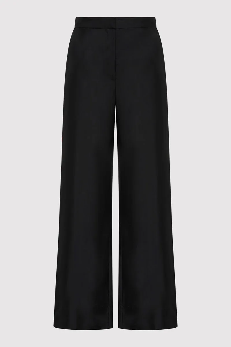 Silk Twill Pants - Black sold by St. Agni product image thumbnail 4