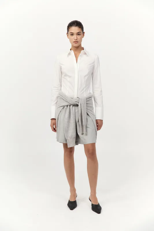 Classic Shirt Bodysuit - White sold by St. Agni