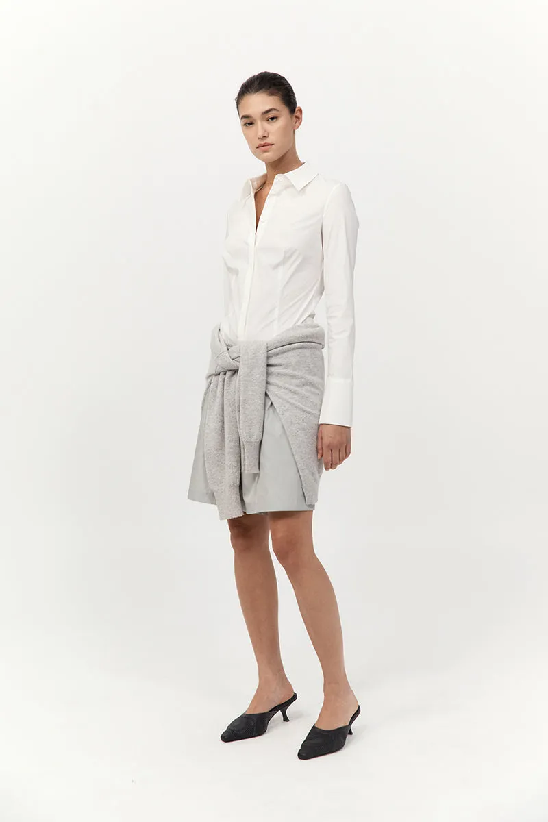 Classic Shirt Bodysuit - White sold by St. Agni product image thumbnail 4