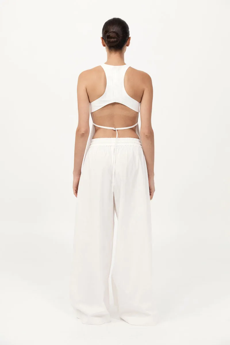 Everyday Drawstring Pants - White sold by St. Agni product image thumbnail 5