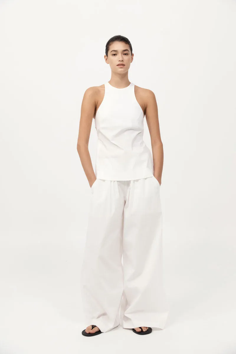 Everyday Drawstring Pants - White sold by St. Agni product image thumbnail 3