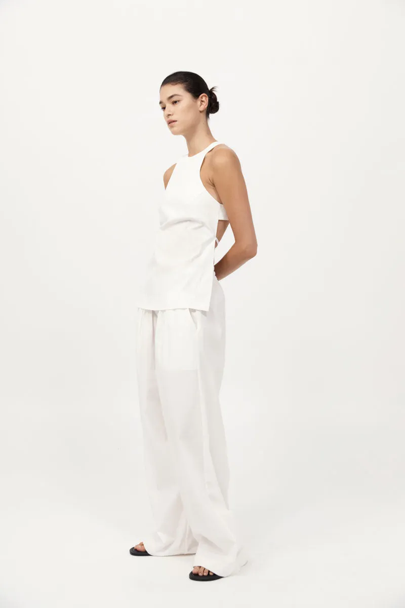 Everyday Drawstring Pants - White sold by St. Agni product image thumbnail 4