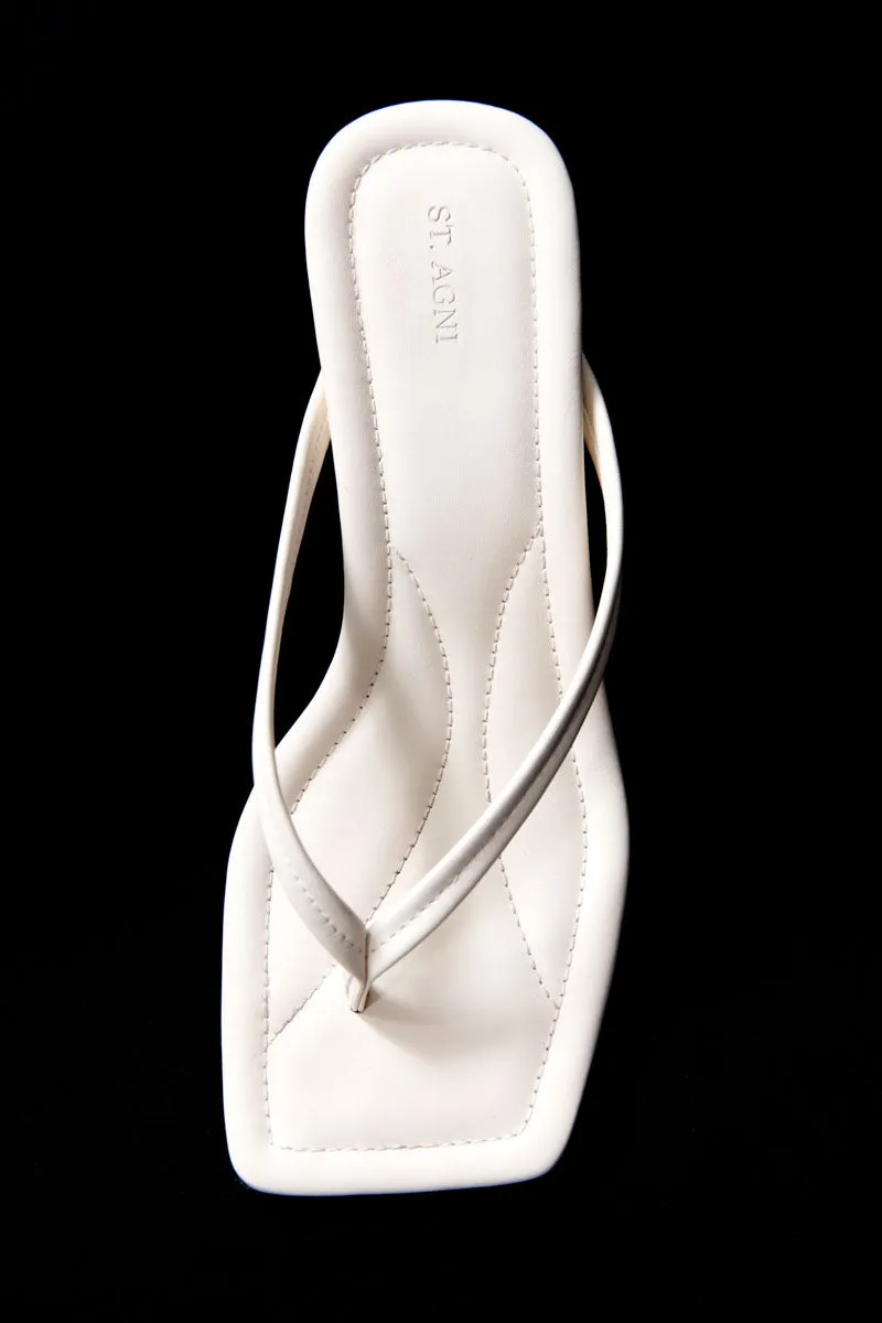 Thong Detail Heel - Off White sold by St. Agni product image thumbnail 4