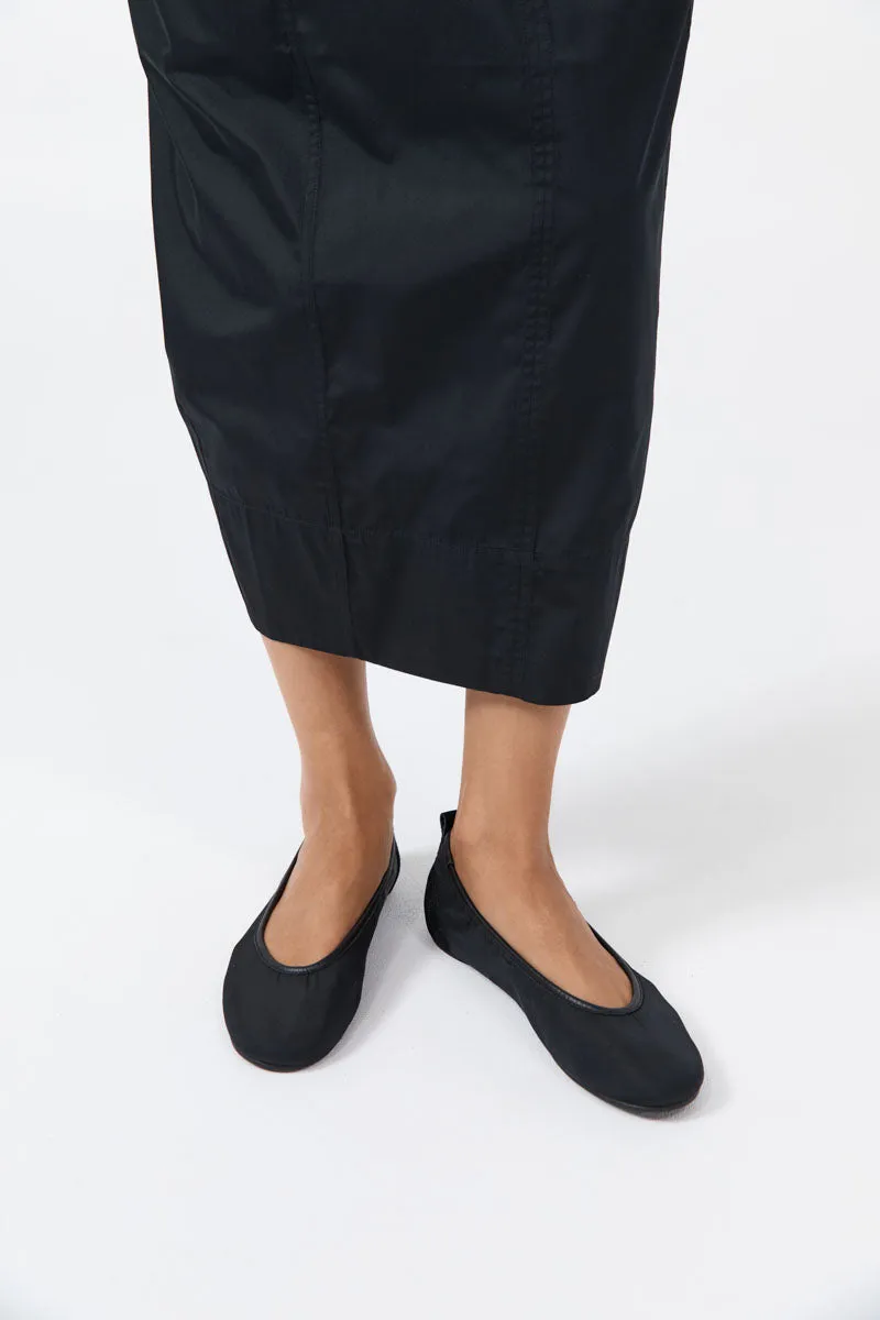 Satin Ballet Flat - Black sold by St. Agni product image thumbnail 3