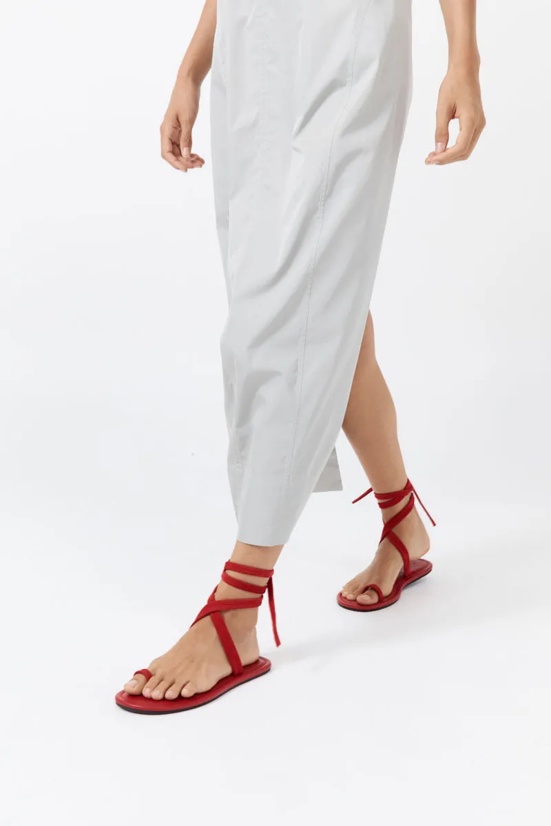 Tie Up Flat - Rosso sold by St. Agni product image thumbnail 2