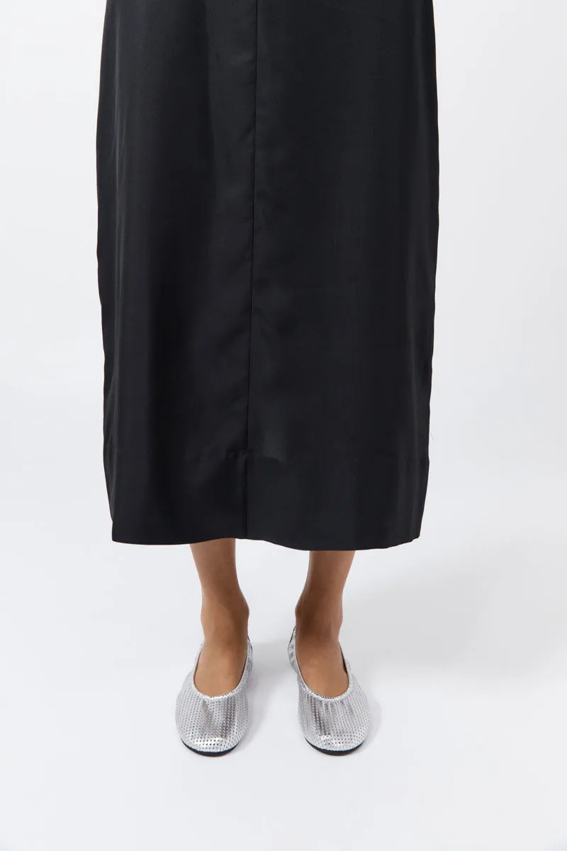 Minimal Perforated Ballet Flat - Silver sold by St. Agni product image thumbnail 5