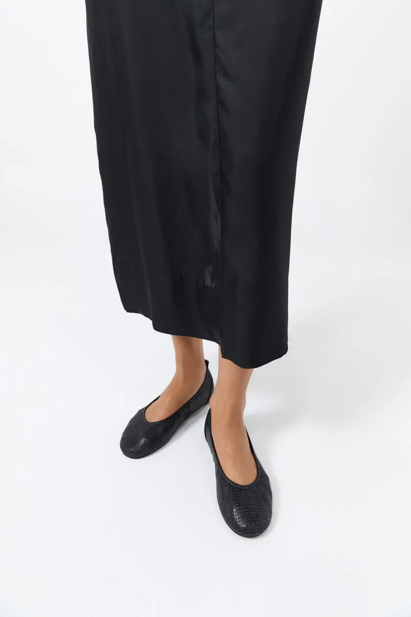 Minimal Perforated Ballet Flat - Black sold by St. Agni product image thumbnail 5