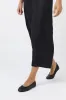 Minimal Perforated Ballet Flat - Black sold by St. Agni