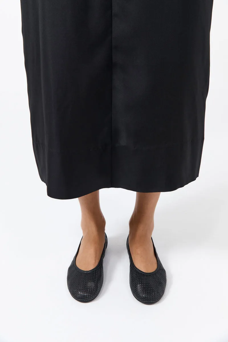 Minimal Perforated Ballet Flat - Black sold by St. Agni product image thumbnail 3