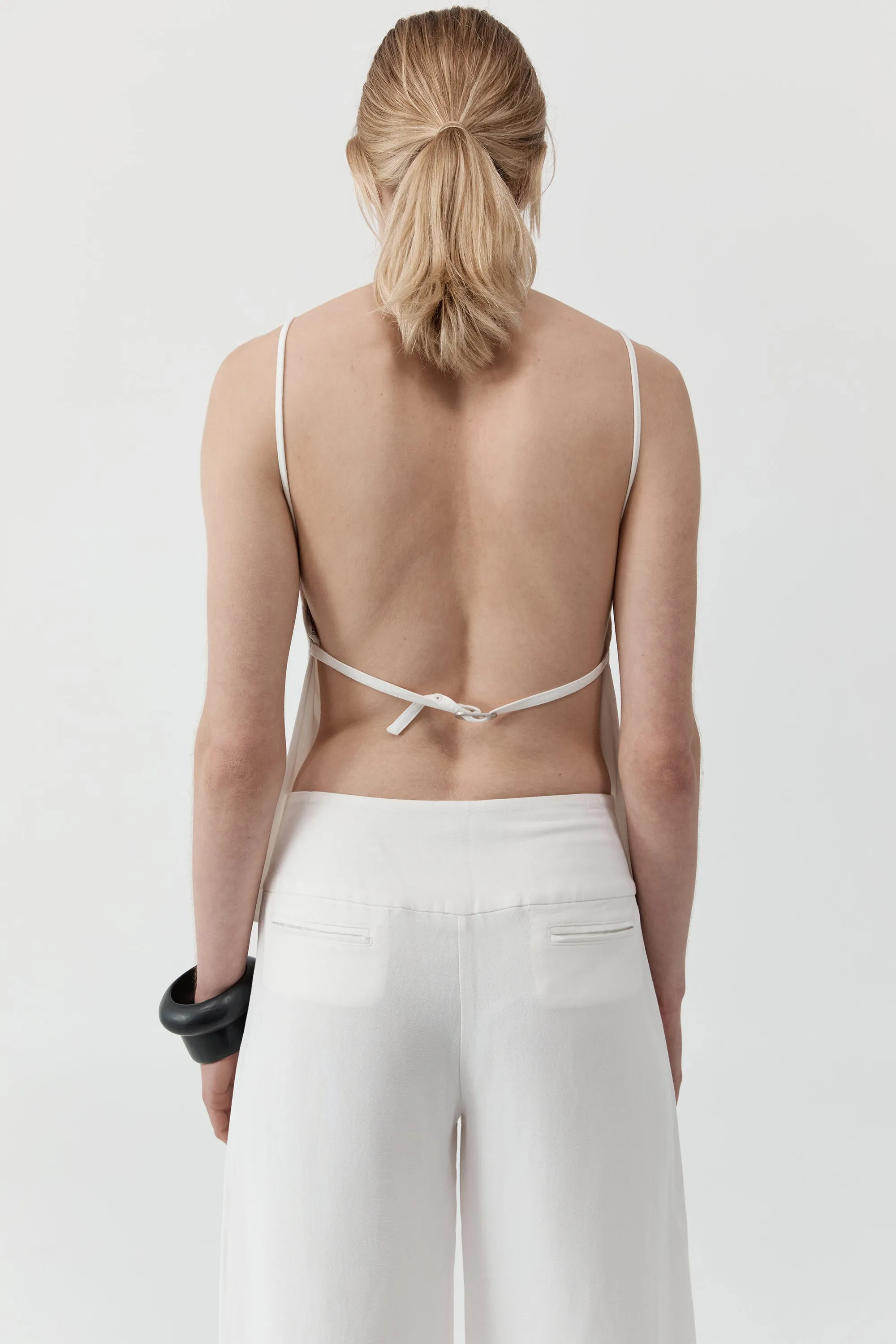 Square Backless Top - Salt sold by St. Agni product image thumbnail 2