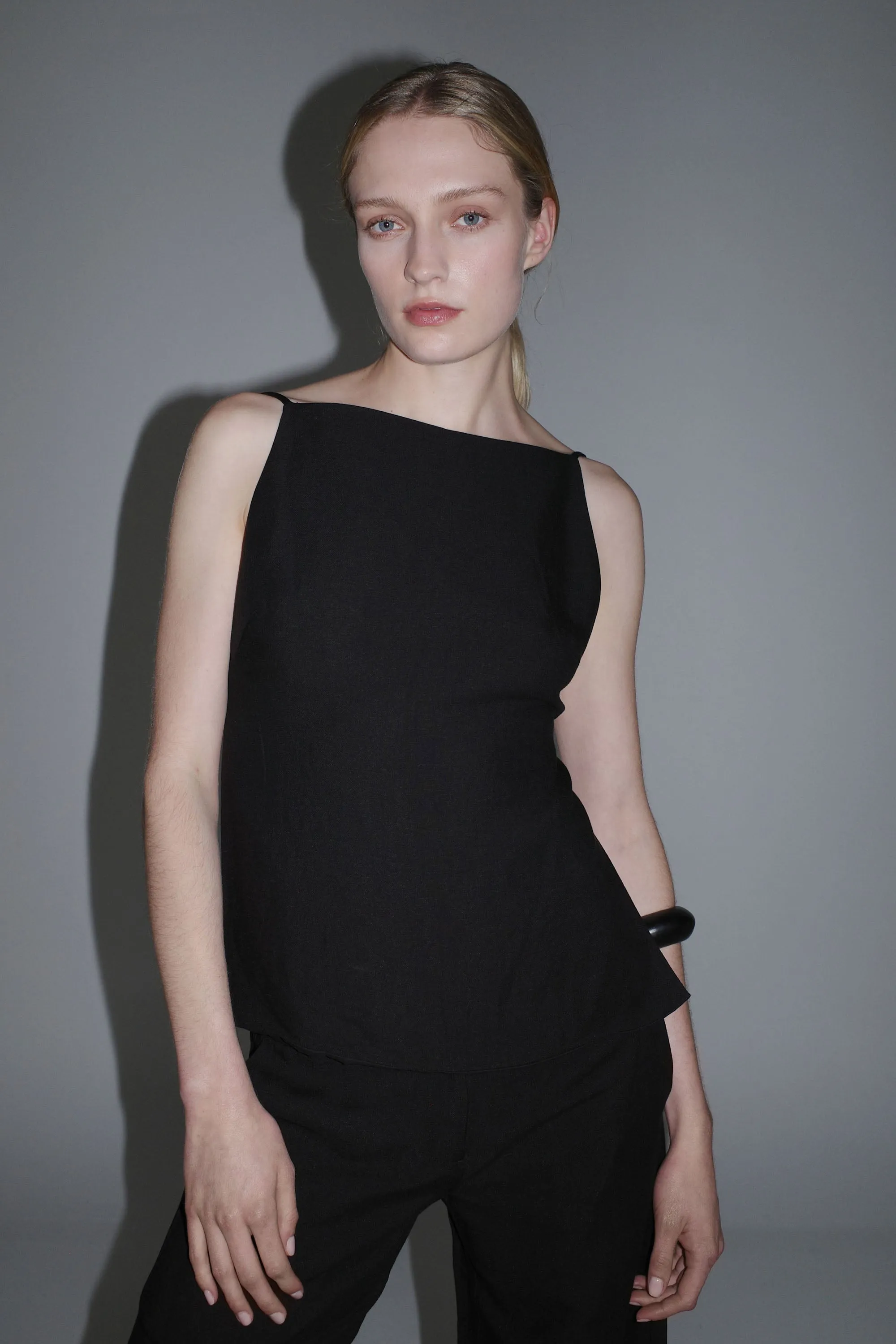 Square Backless Top - Black sold by St. Agni product image thumbnail 4