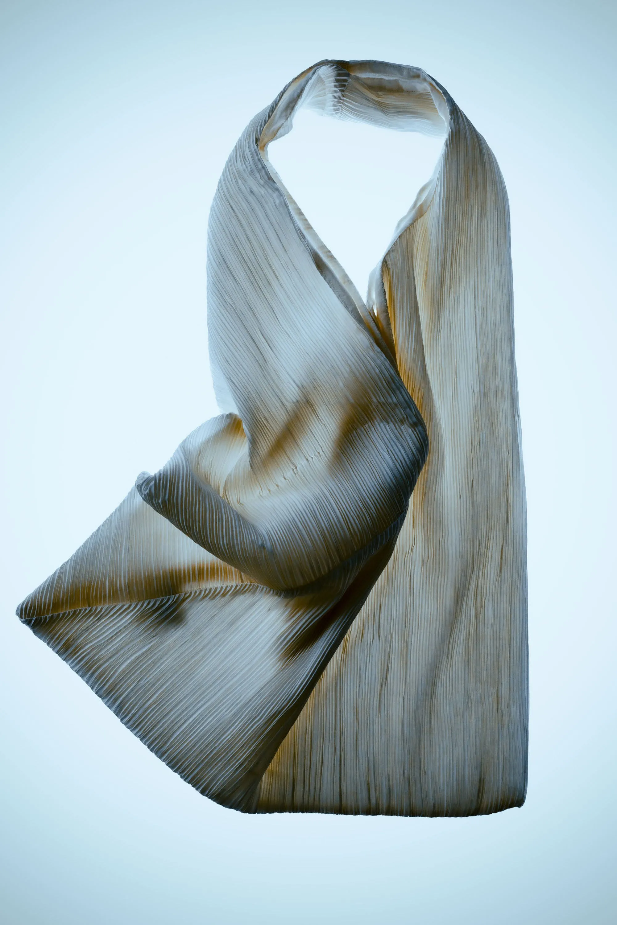 Mini Pleat Bag - Oyster sold by St. Agni product image thumbnail 3