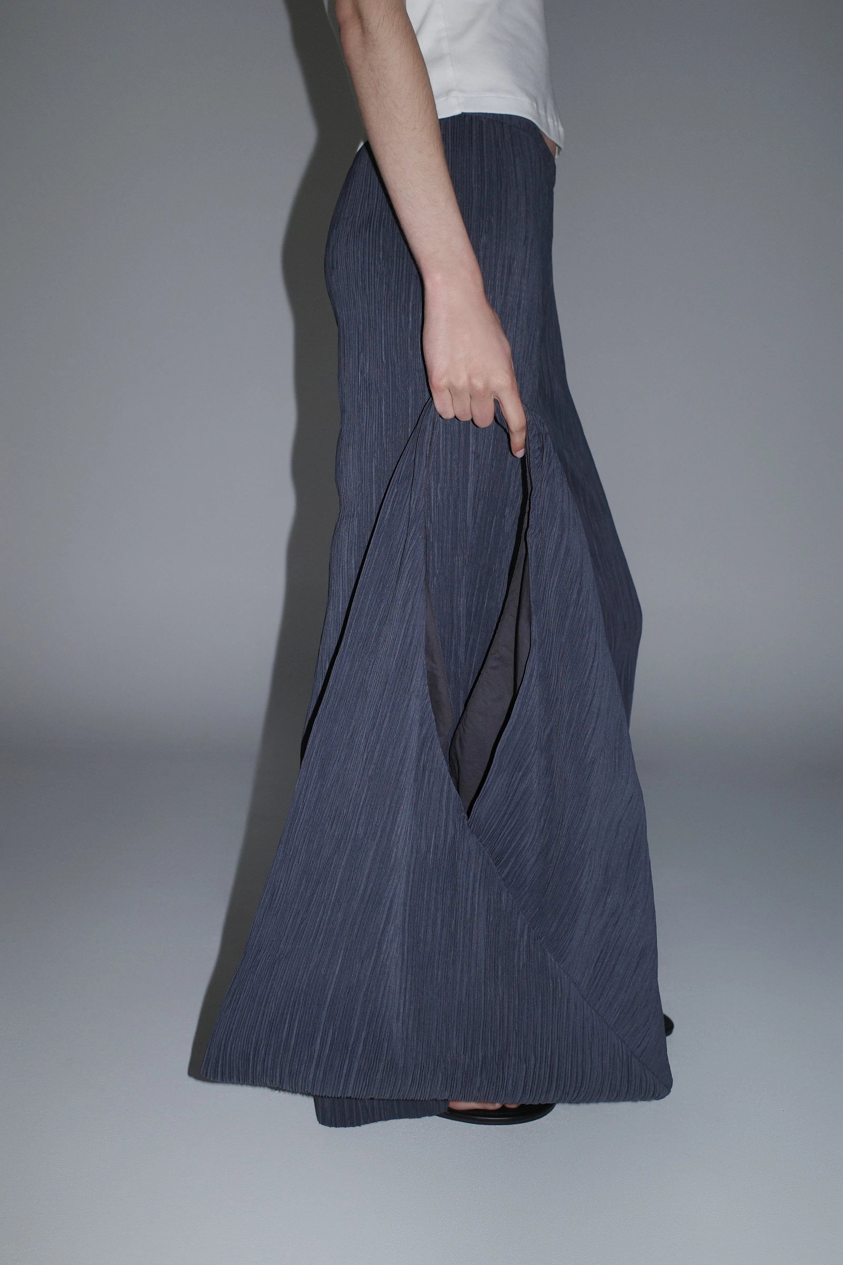 Mini Pleat Bag - Washed Black sold by St. Agni product image thumbnail 4