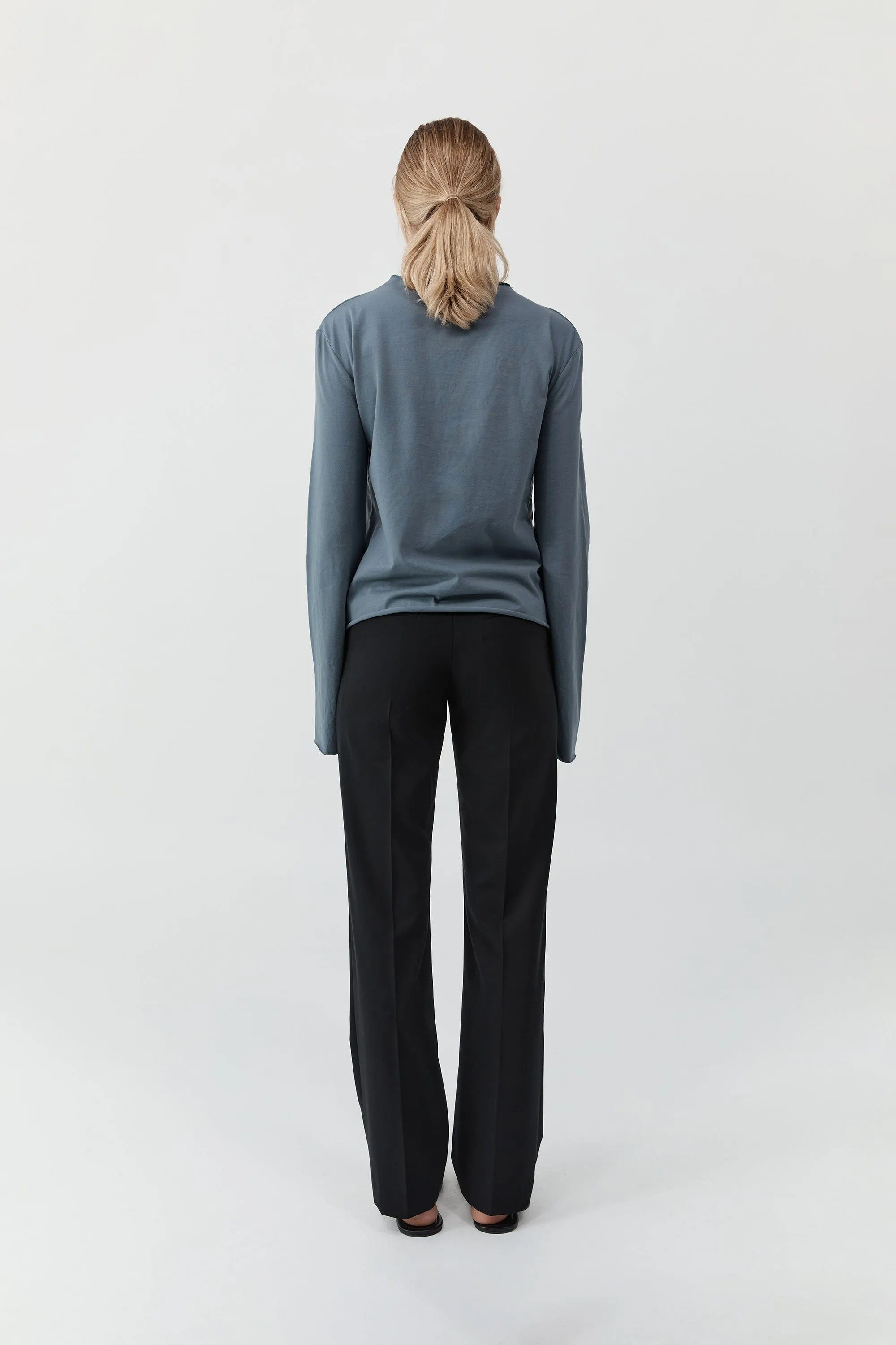 Funnel Neck Long Sleeve - Stormy Weather sold by St. Agni product image thumbnail 4