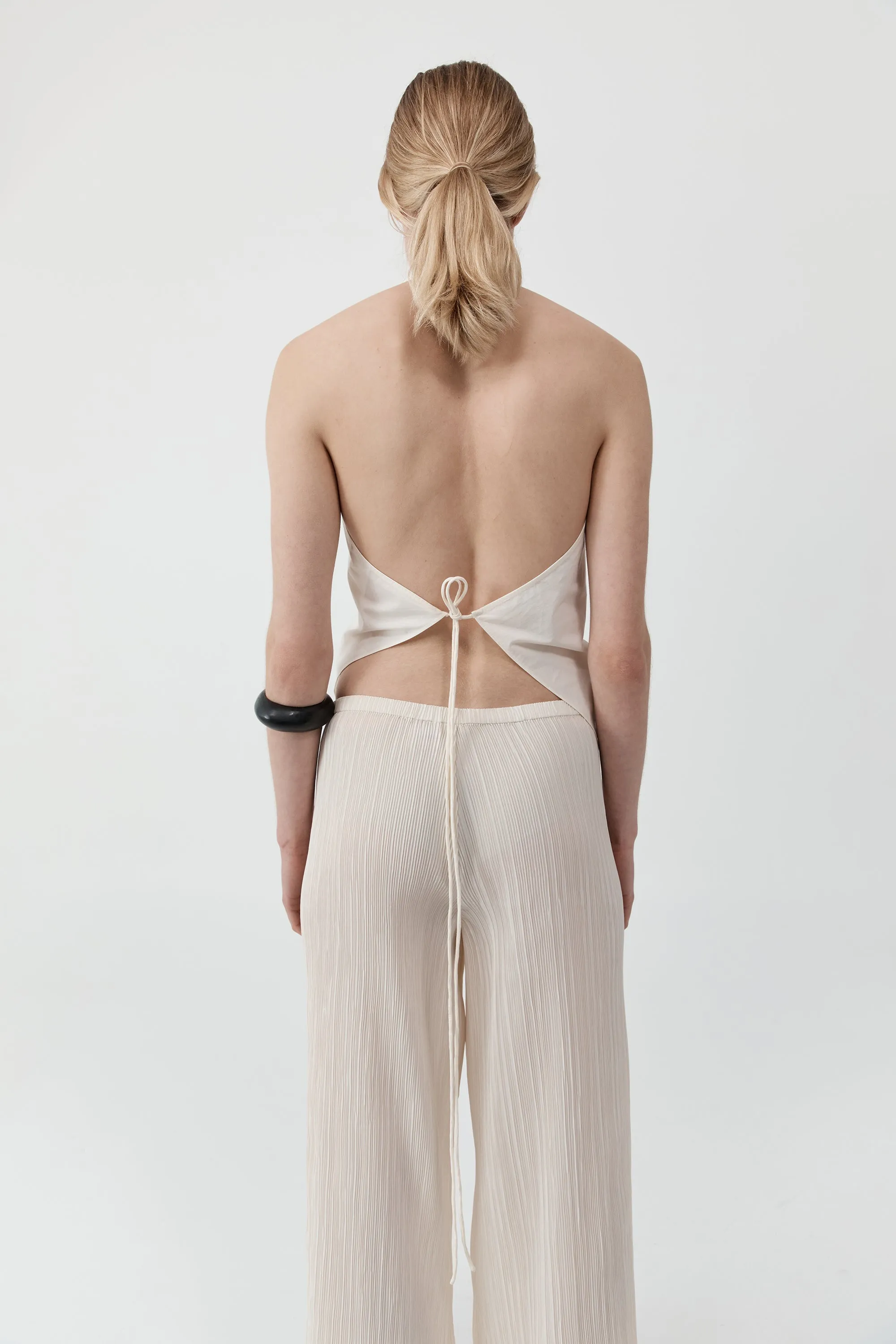 Cotton Tie Top - Birch sold by St. Agni product image thumbnail 4