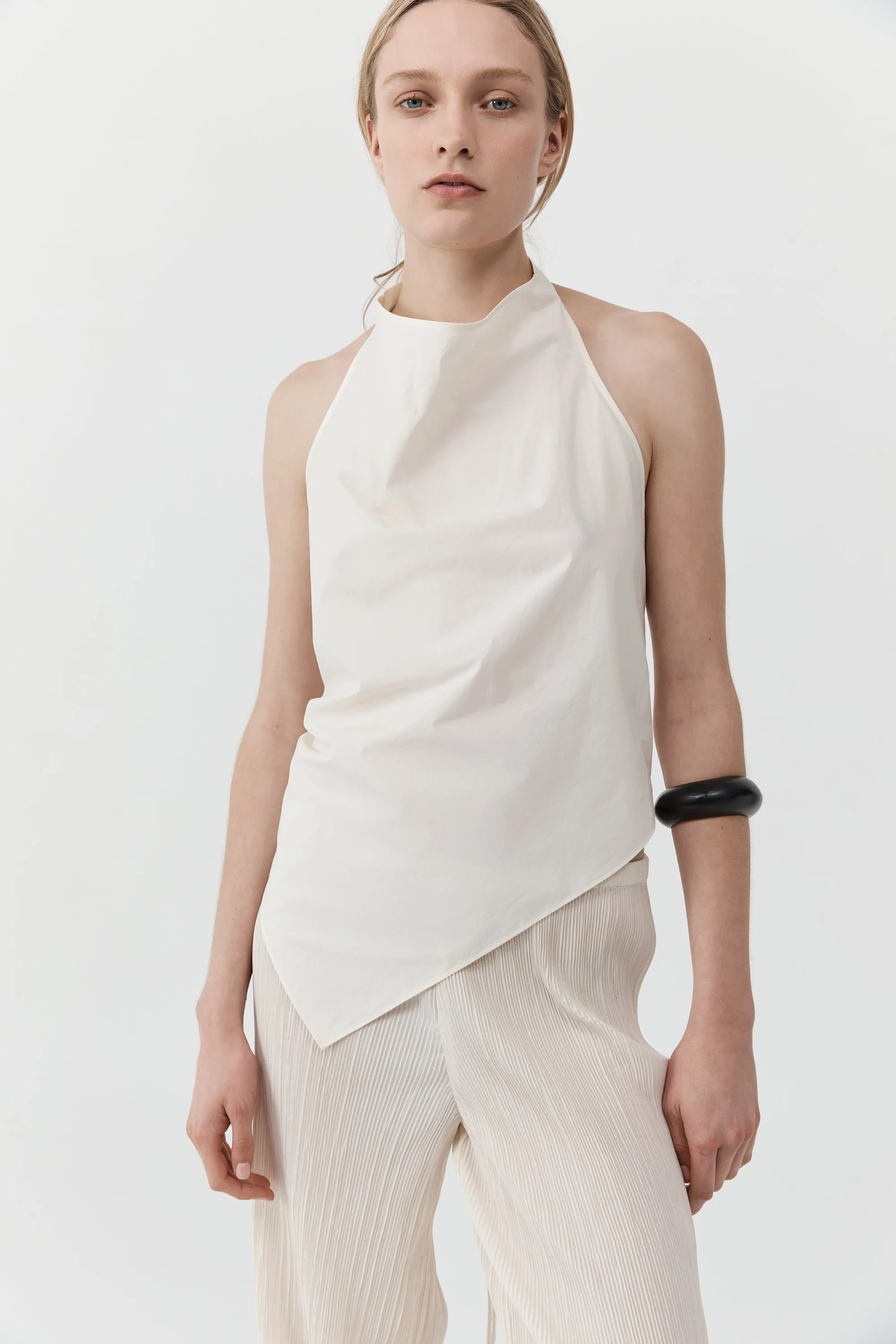 Cotton Tie Top - Birch sold by St. Agni product image thumbnail 2