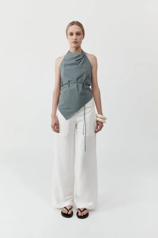 Cotton Tie Top - Stormy Weather sold by St. Agni