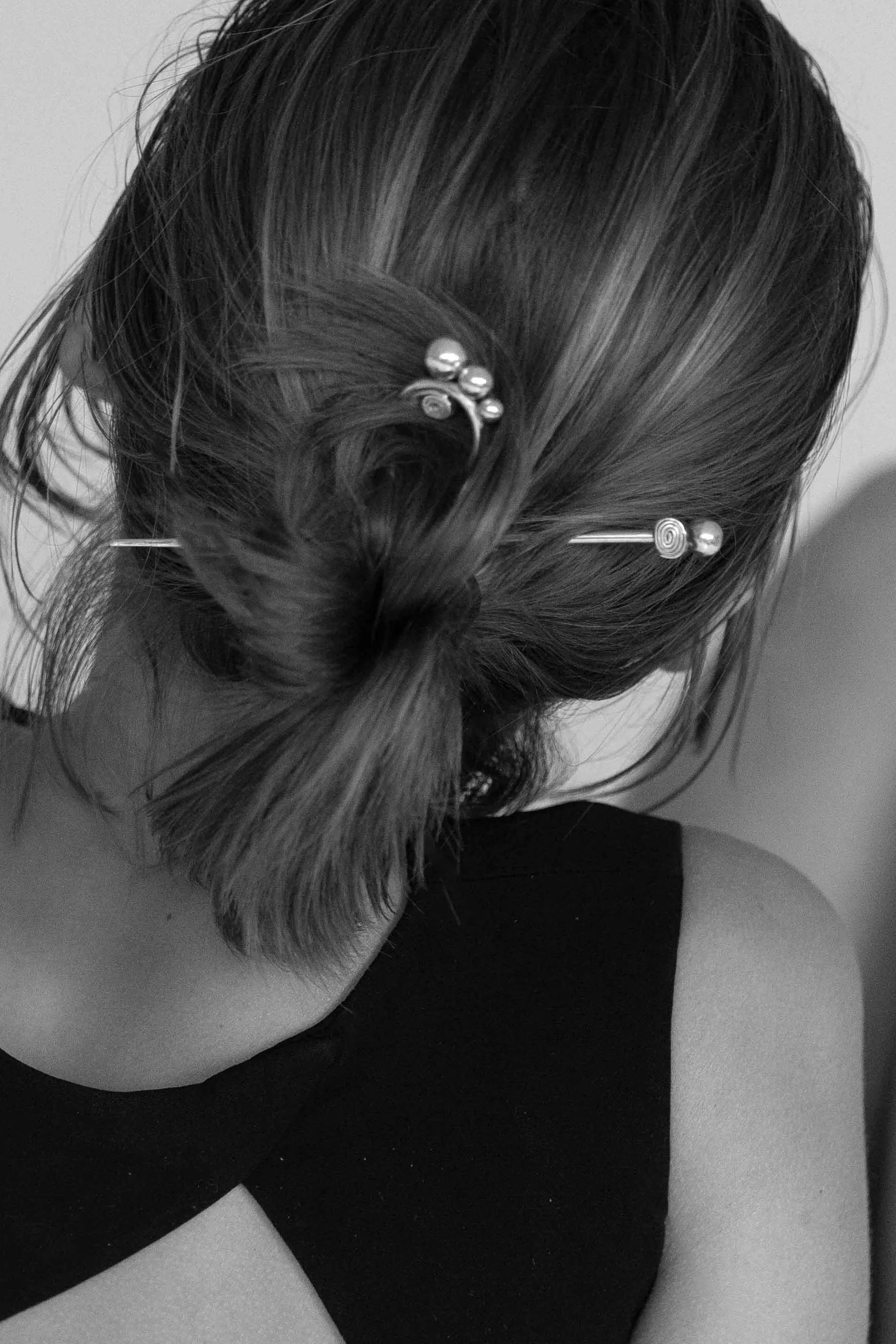 ARCO Double Hair Pin - by Belén Kröl sold by St. Agni product image thumbnail 2