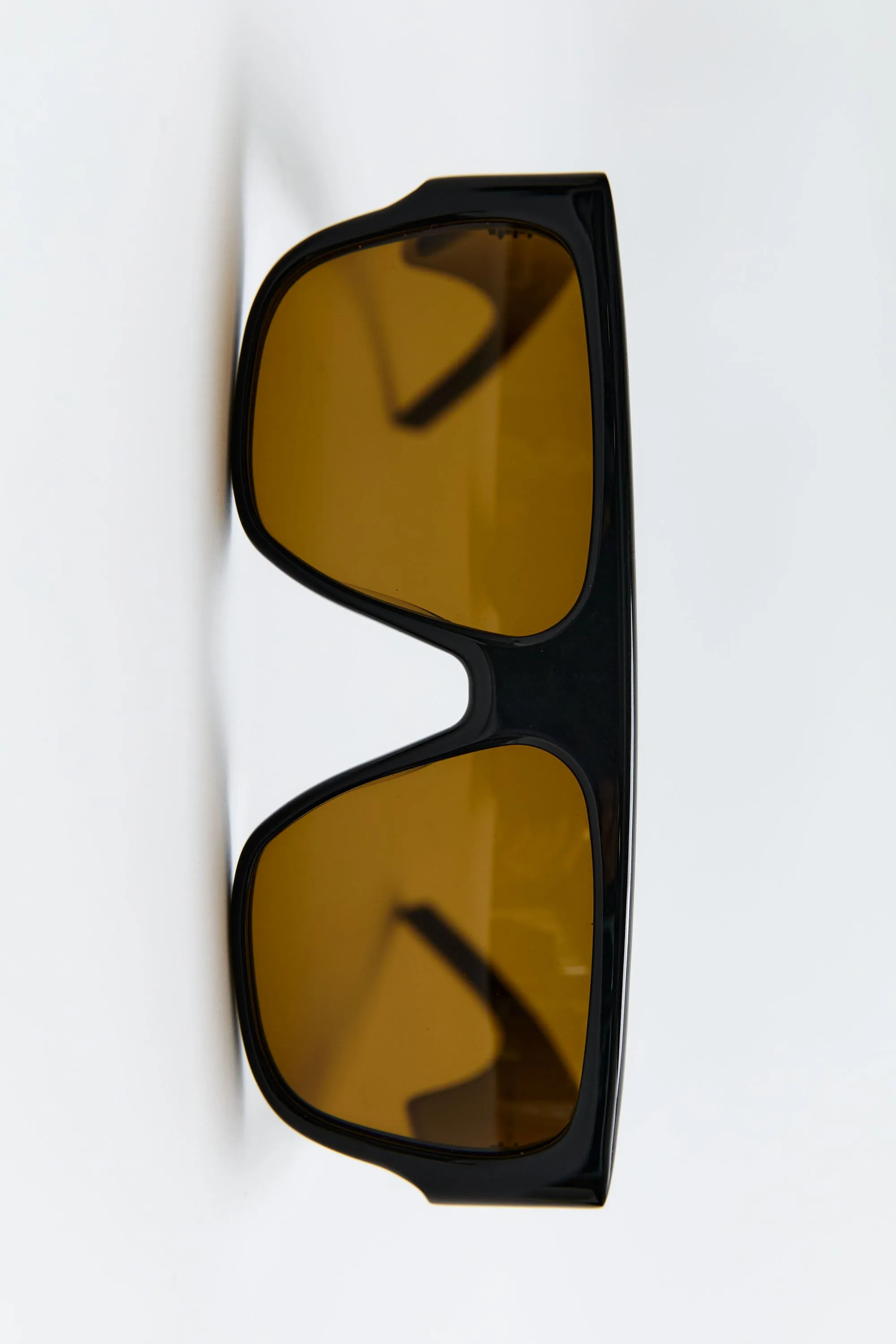 Linea Oversized Sunglasses - Black/Brown sold by St. Agni product image thumbnail 3