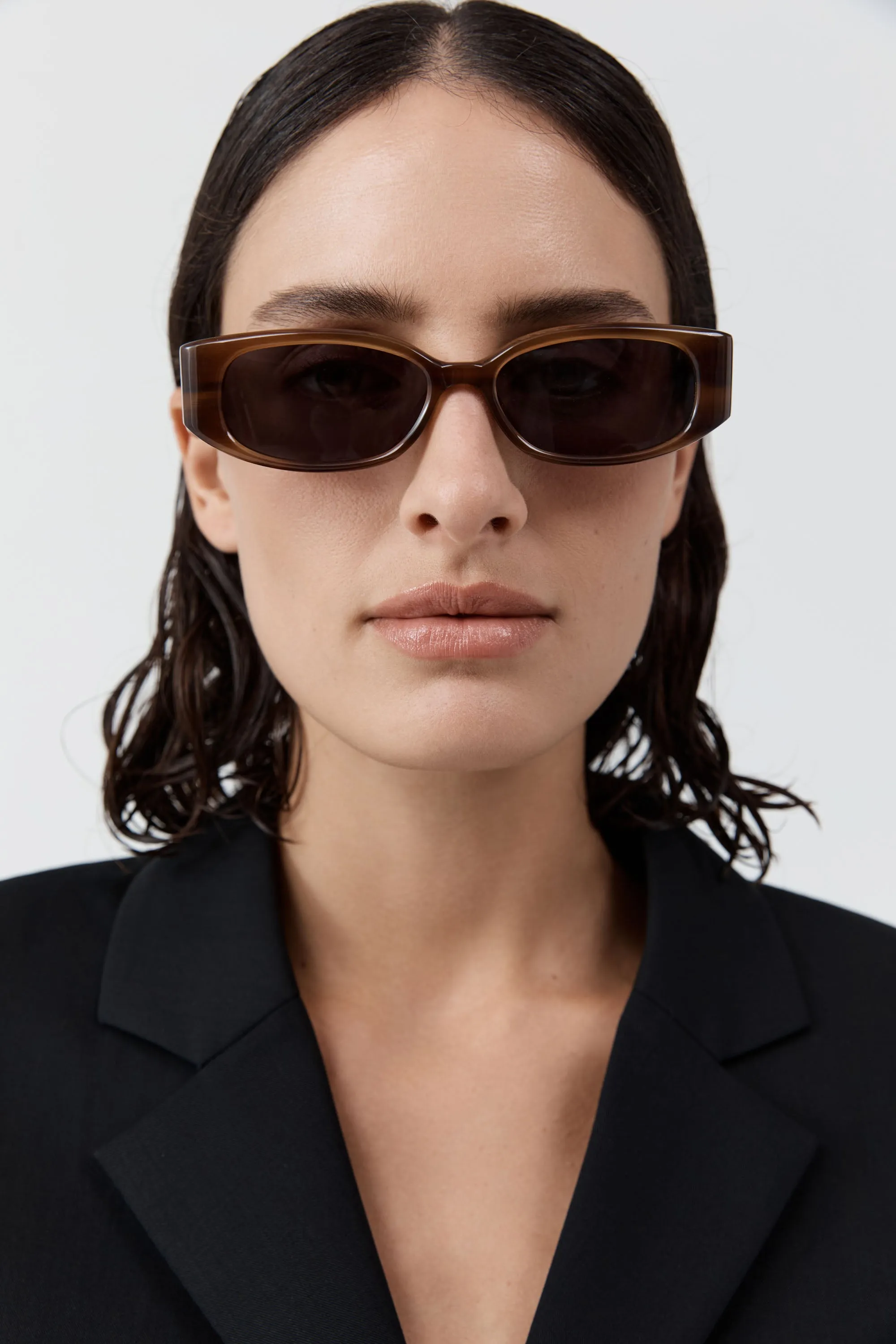 Clasico Sunglasses - Tortoiseshell/Grey sold by St. Agni