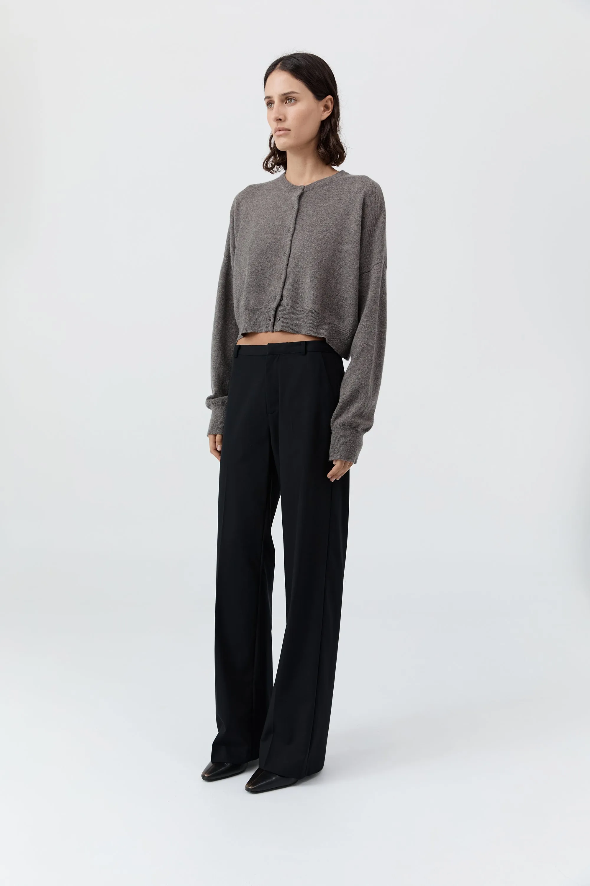 Fine Band Carter Trouser - Black sold by St. Agni product image thumbnail 2