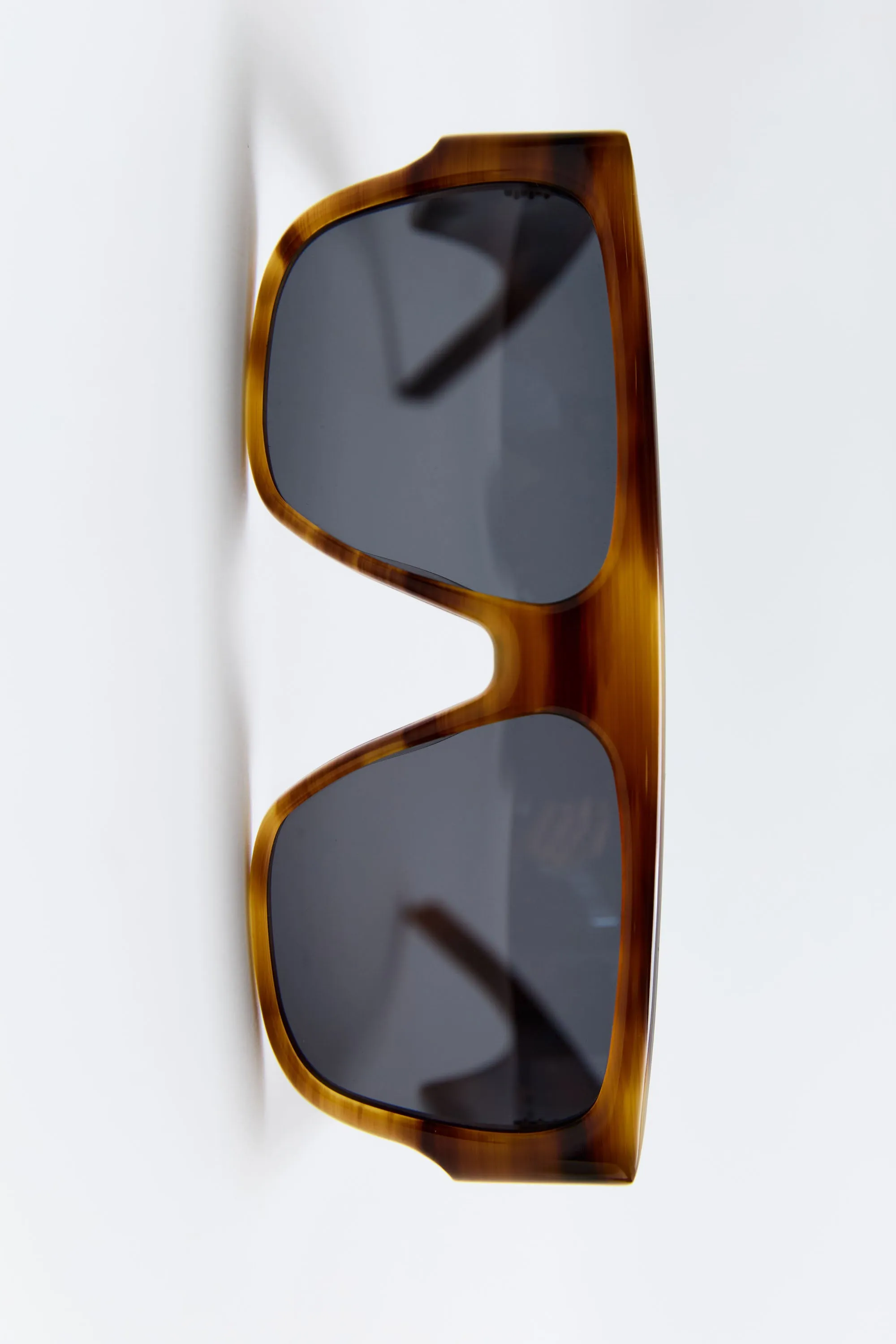 Linea Oversized Sunglasses - Tortoiseshell/Grey sold by St. Agni product image thumbnail 2