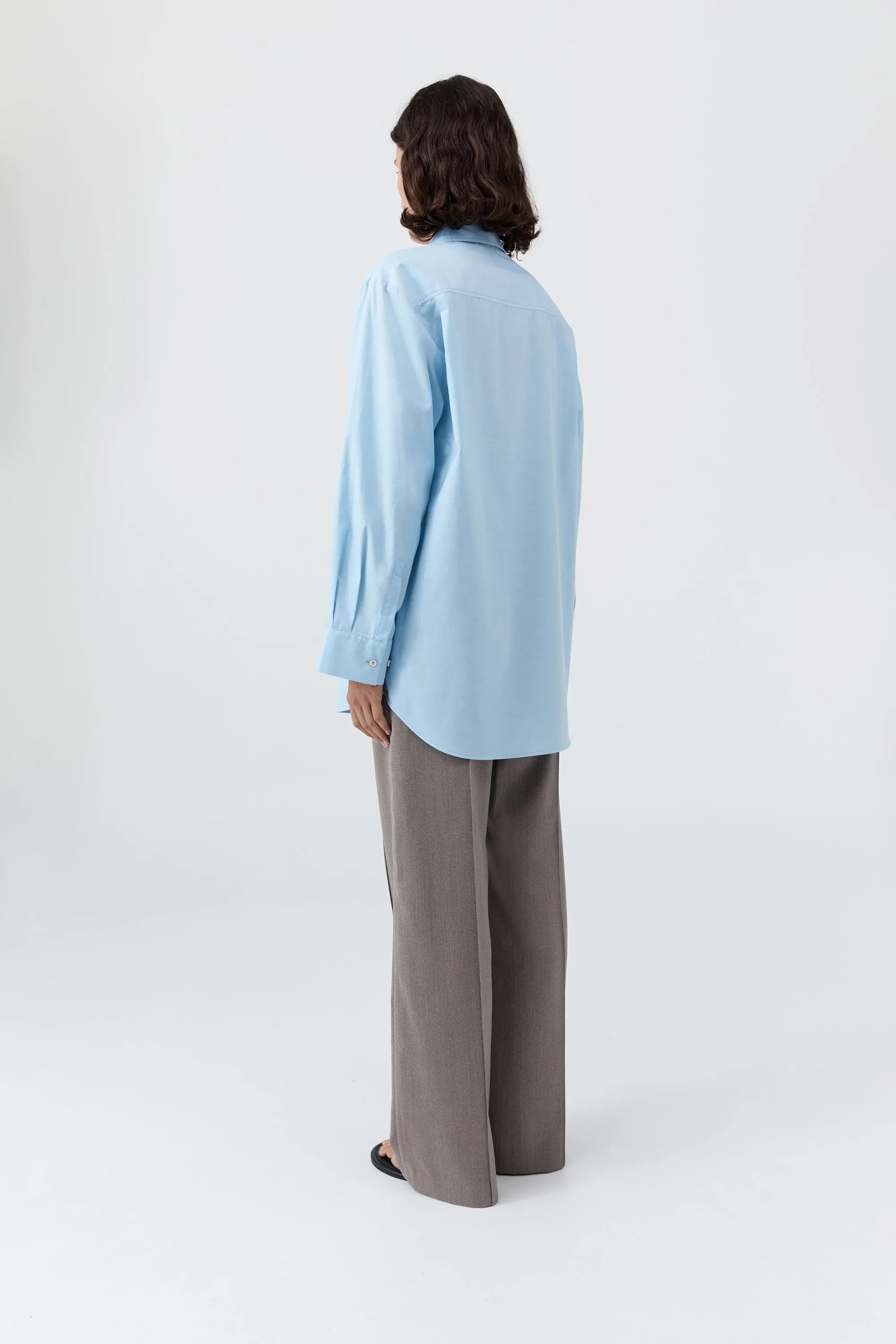 Oxford Shirt - Ciel Blue sold by St. Agni product image thumbnail 5