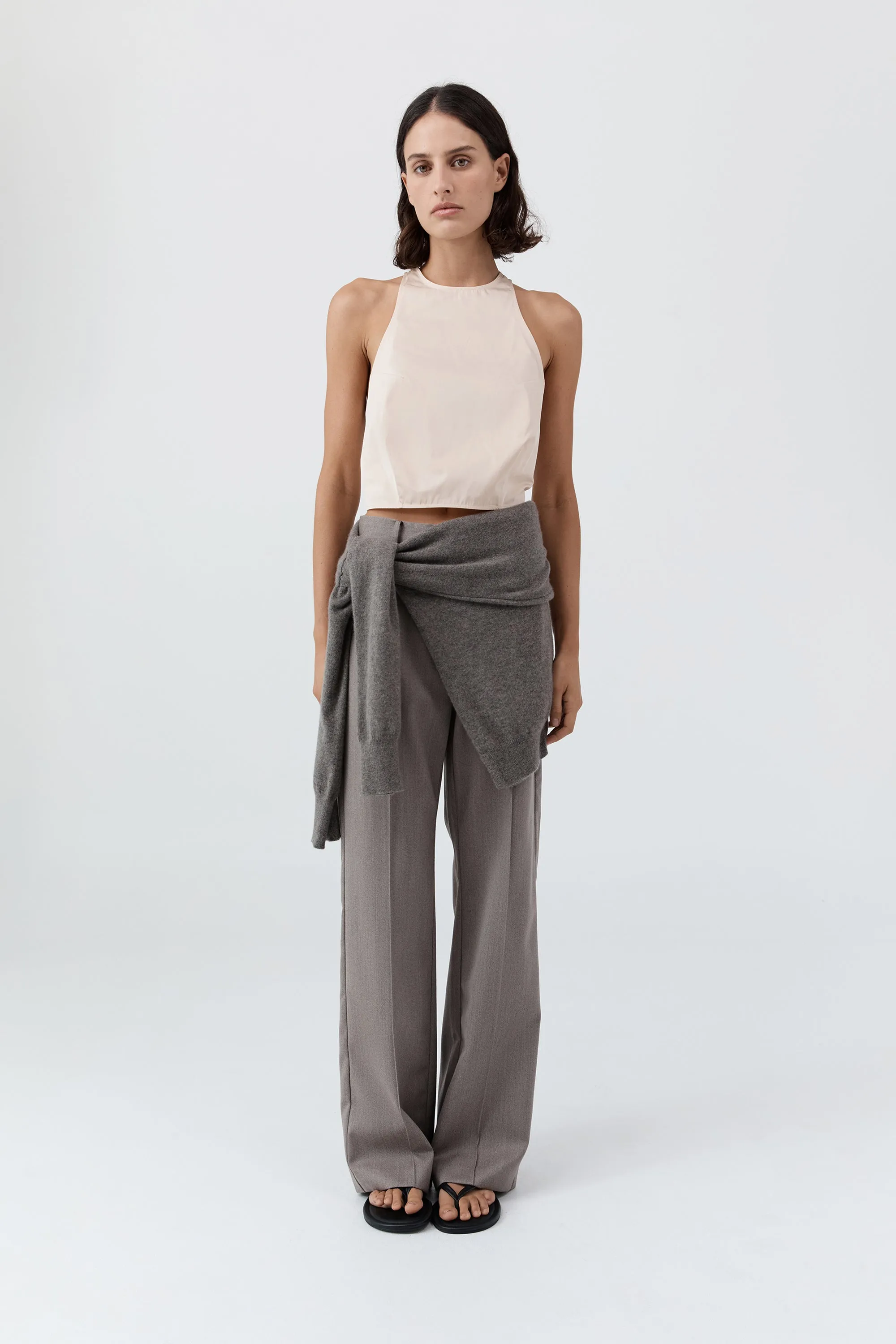 Paper Taffeta Cocoon Top - Pink Salt sold by St. Agni product image thumbnail 4