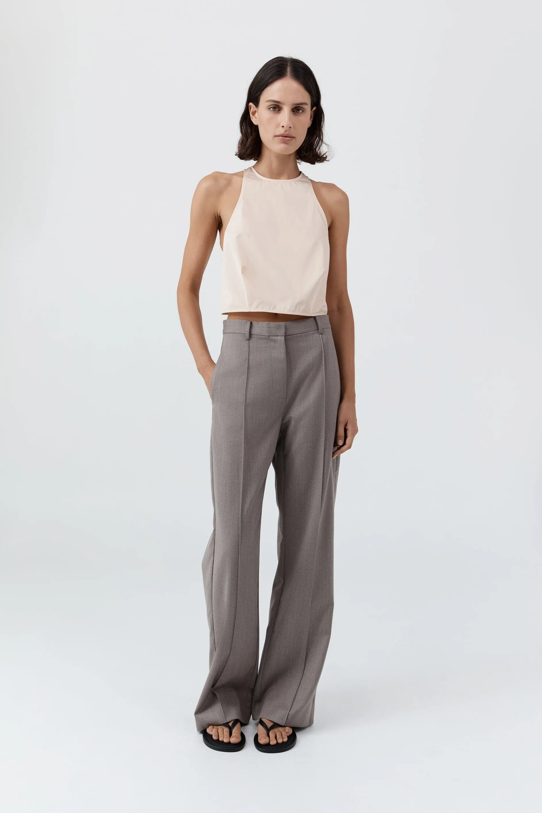 Paper Taffeta Cocoon Top - Pink Salt sold by St. Agni product image thumbnail 3