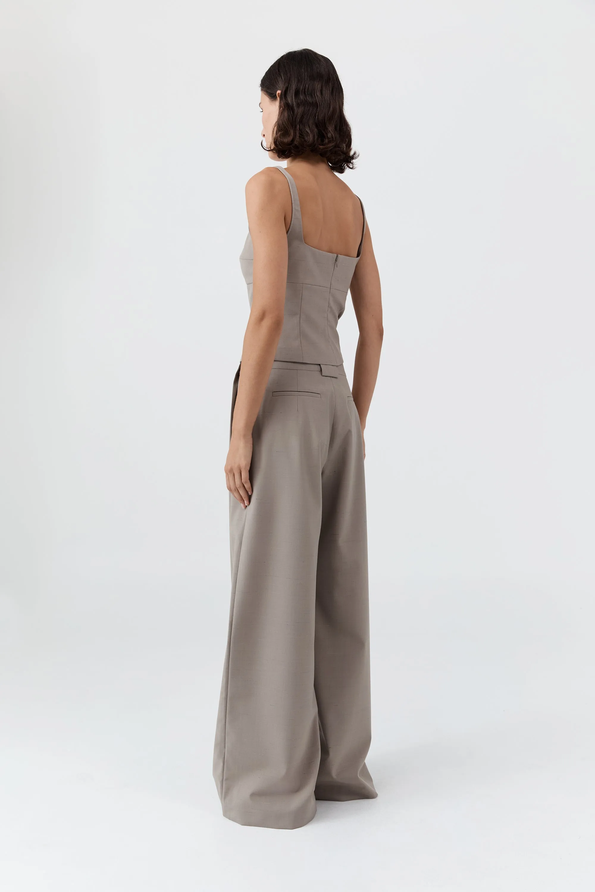 Tailored Bustier Top - Mousse sold by St. Agni product image thumbnail 5