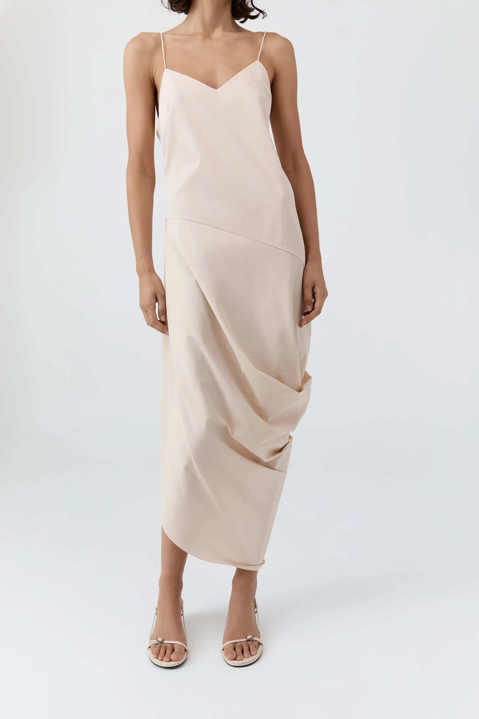 Paper Taffeta Drape Dress - Pink Salt sold by St. Agni product image thumbnail 3