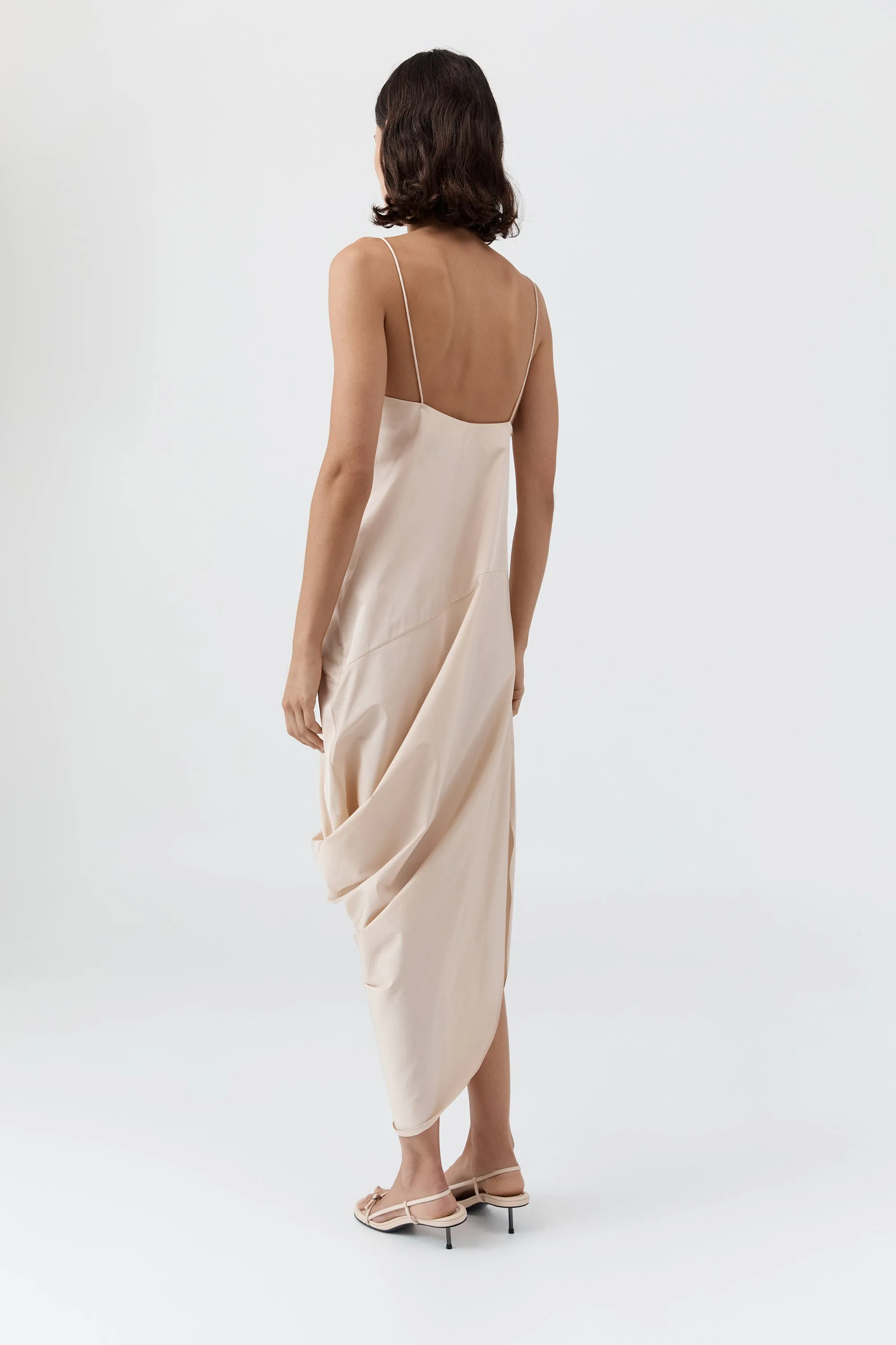 Paper Taffeta Drape Dress - Pink Salt sold by St. Agni product image thumbnail 5