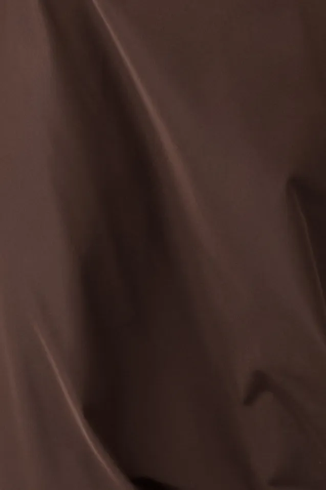 Paper Taffeta Drape Dress - Mocha sold by St. Agni product image thumbnail 2