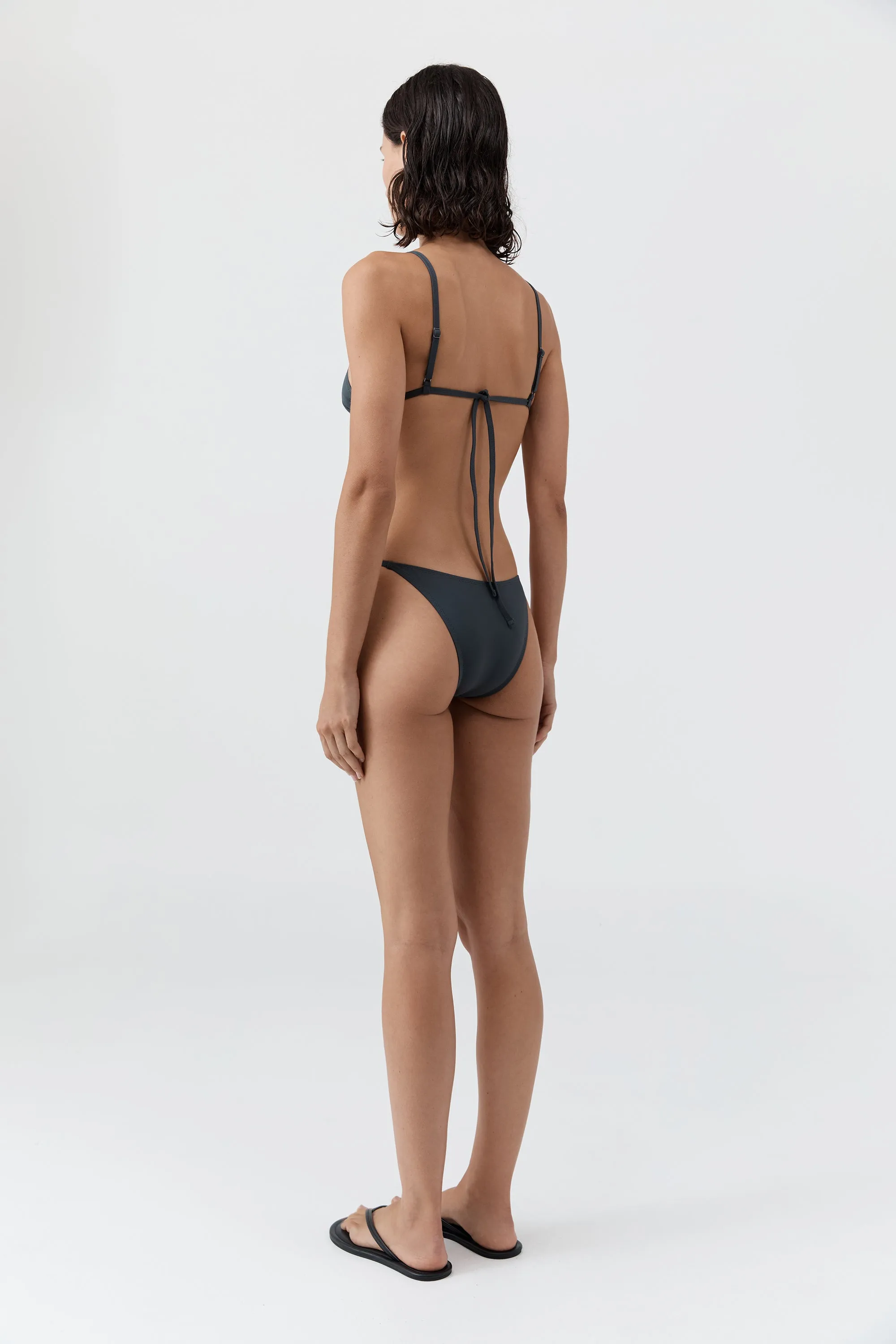 Triangle Bikini Top - Graphite sold by St. Agni product image thumbnail 4