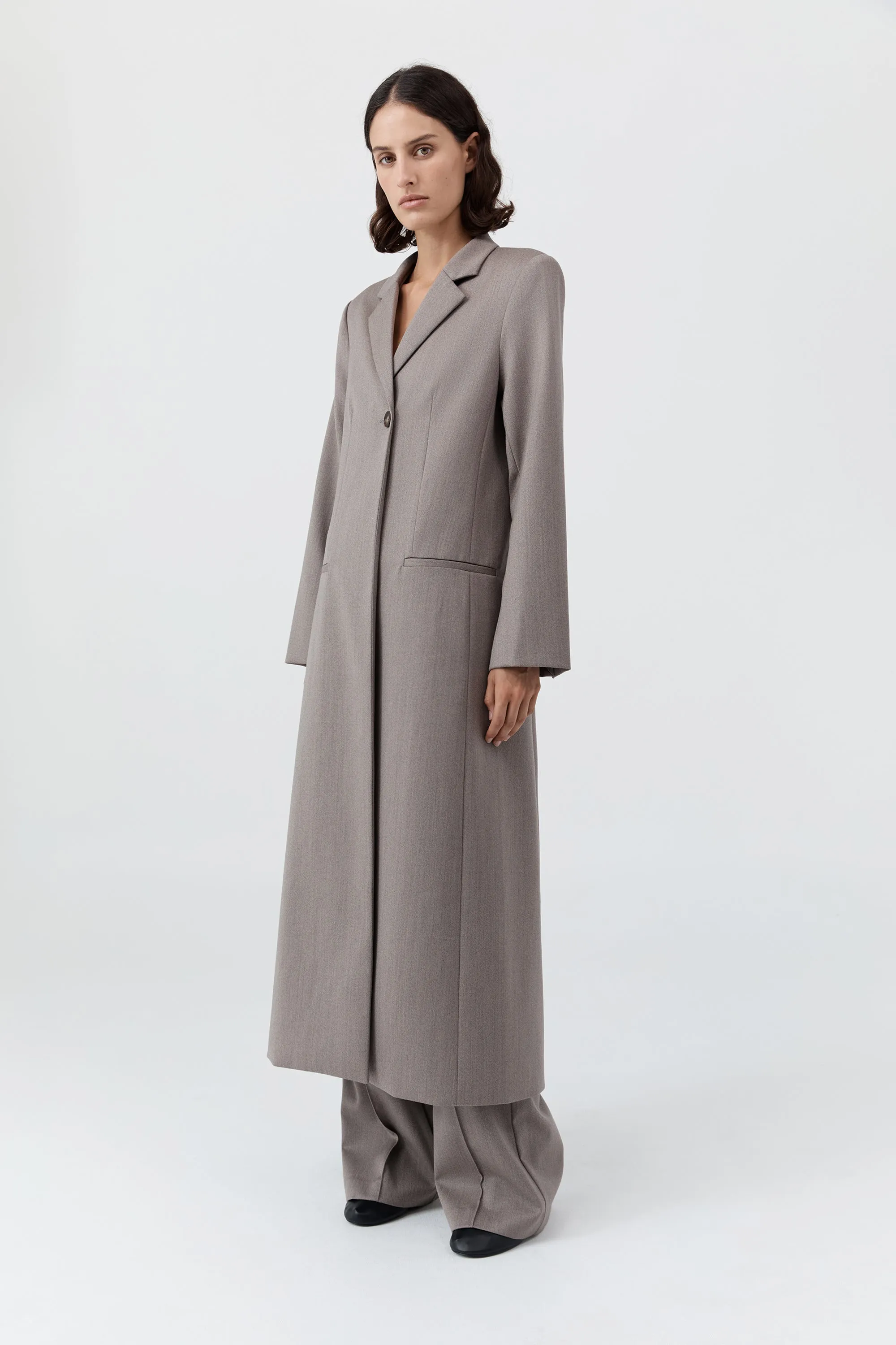 Oupa Tailored Coat - Doe sold by St. Agni product image thumbnail 3