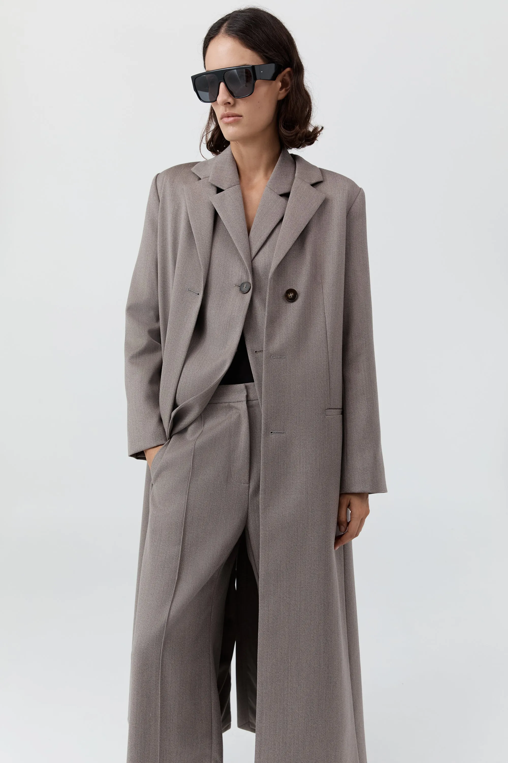 Oupa Tailored Coat - Doe sold by St. Agni product image thumbnail 5