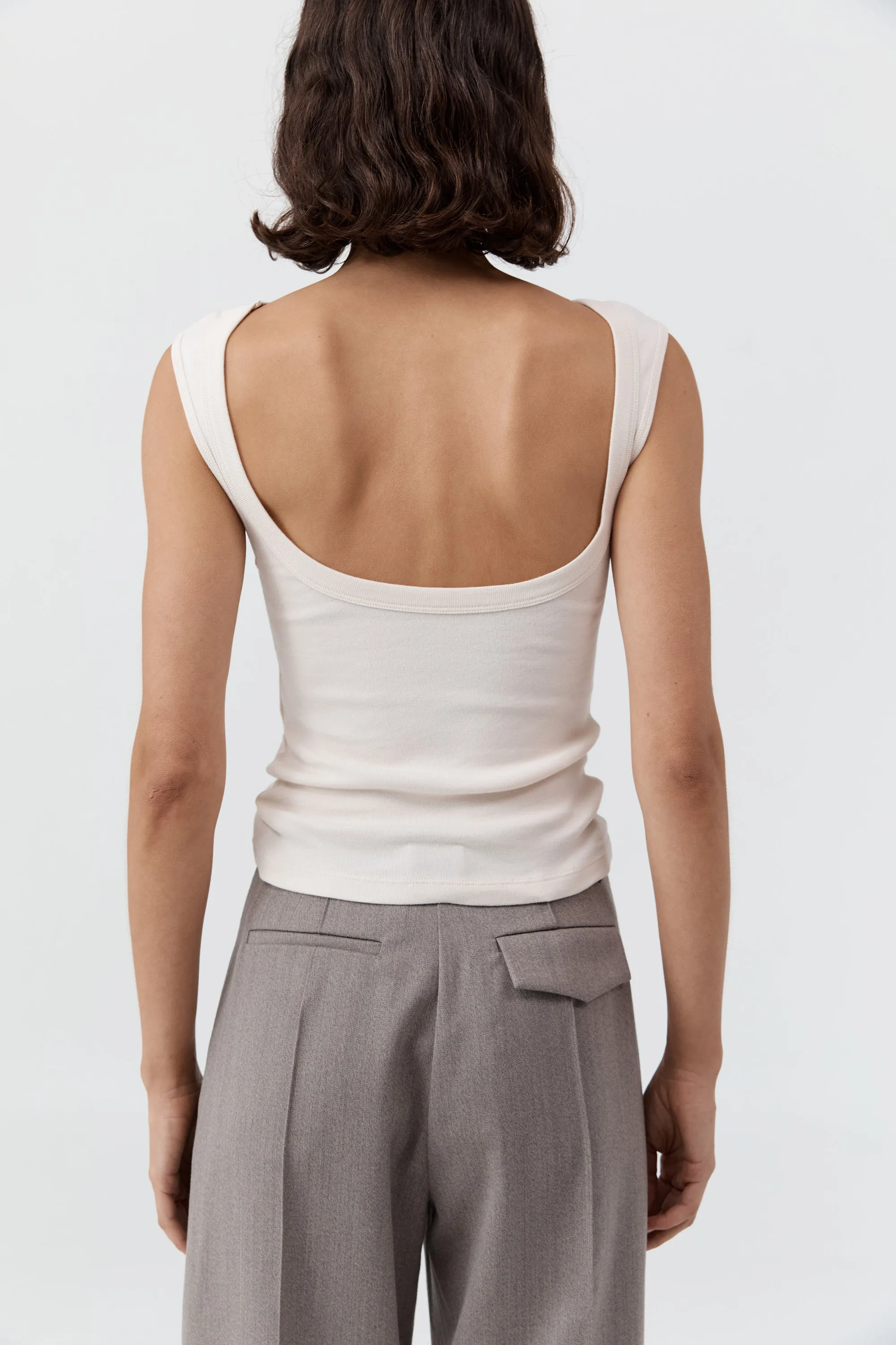 Organic Cotton Ballerina Top - Shell Pink sold by St. Agni product image thumbnail 5