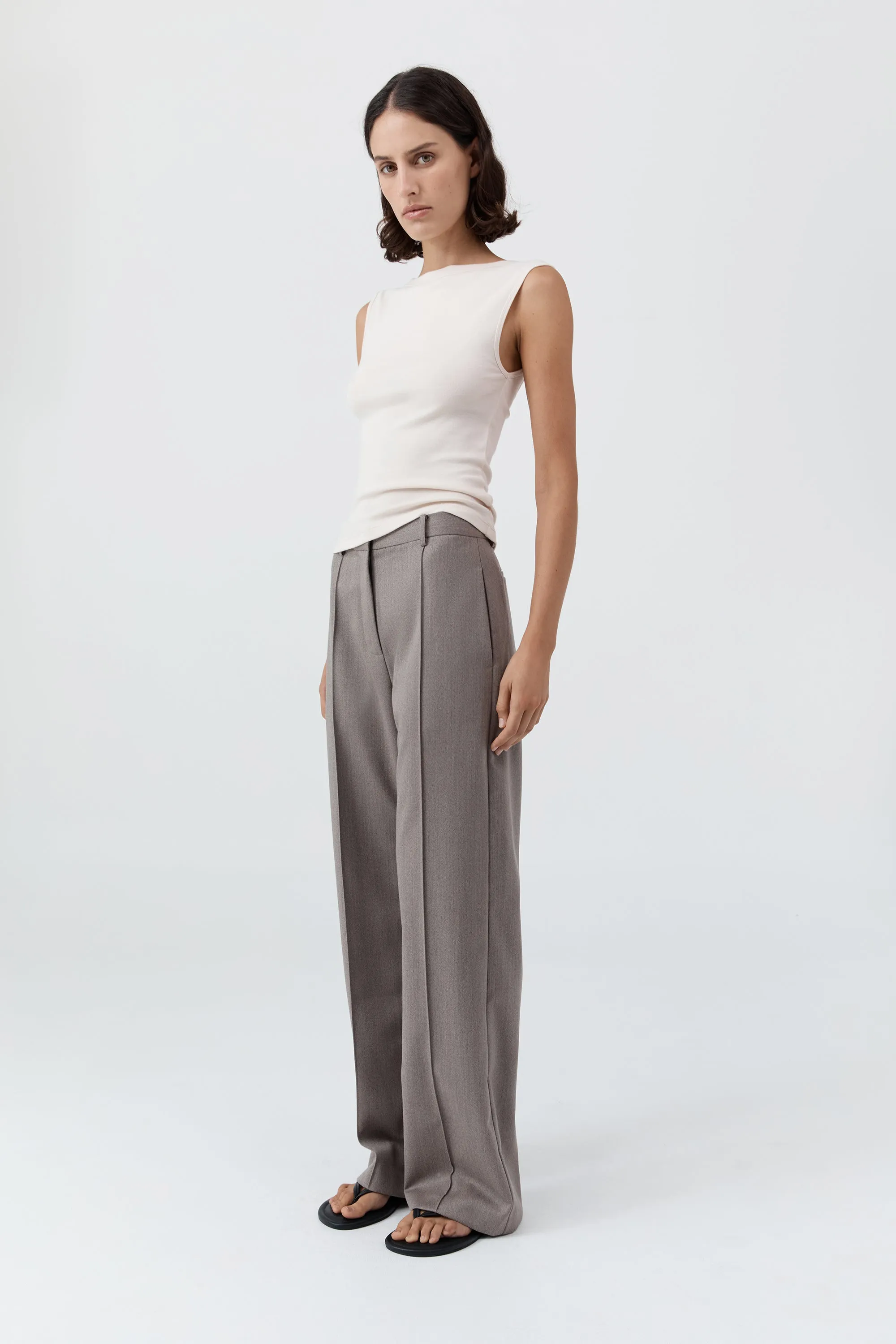 Organic Cotton Ballerina Top - Shell Pink sold by St. Agni product image thumbnail 3