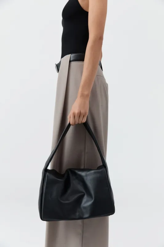 Soft Everyday Satchel - Black made by St. Agni