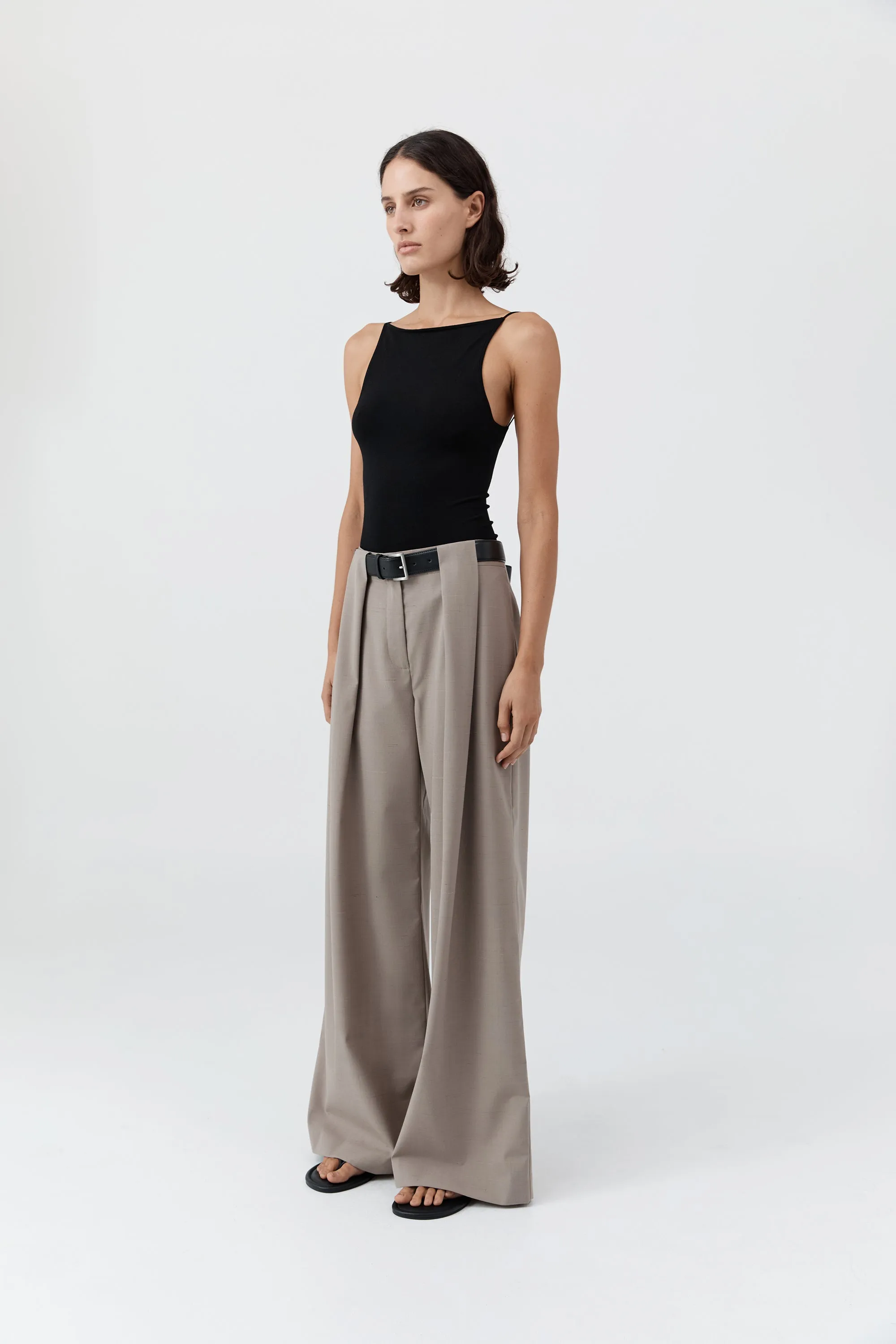 Square Neck Top - Black sold by St. Agni product image thumbnail 3