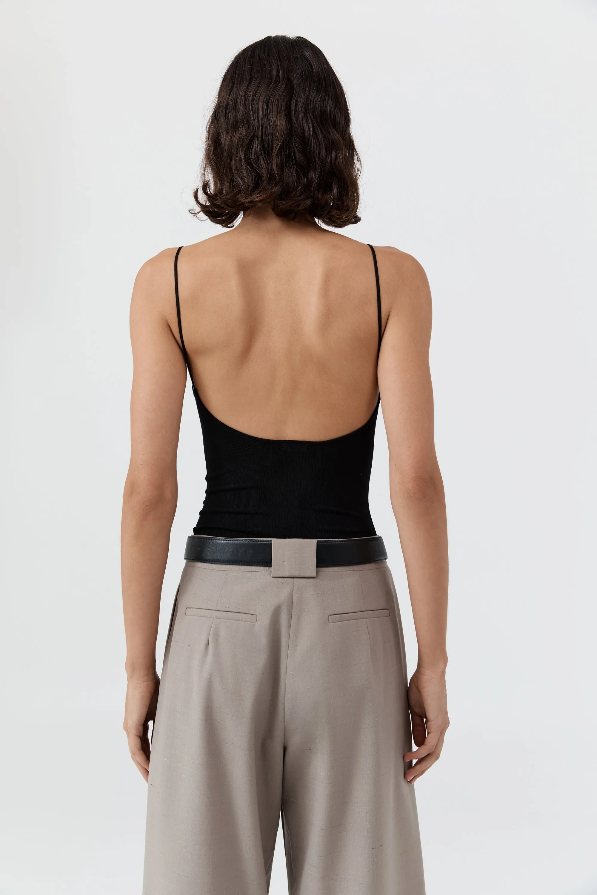 Square Neck Top - Black sold by St. Agni product image thumbnail 4