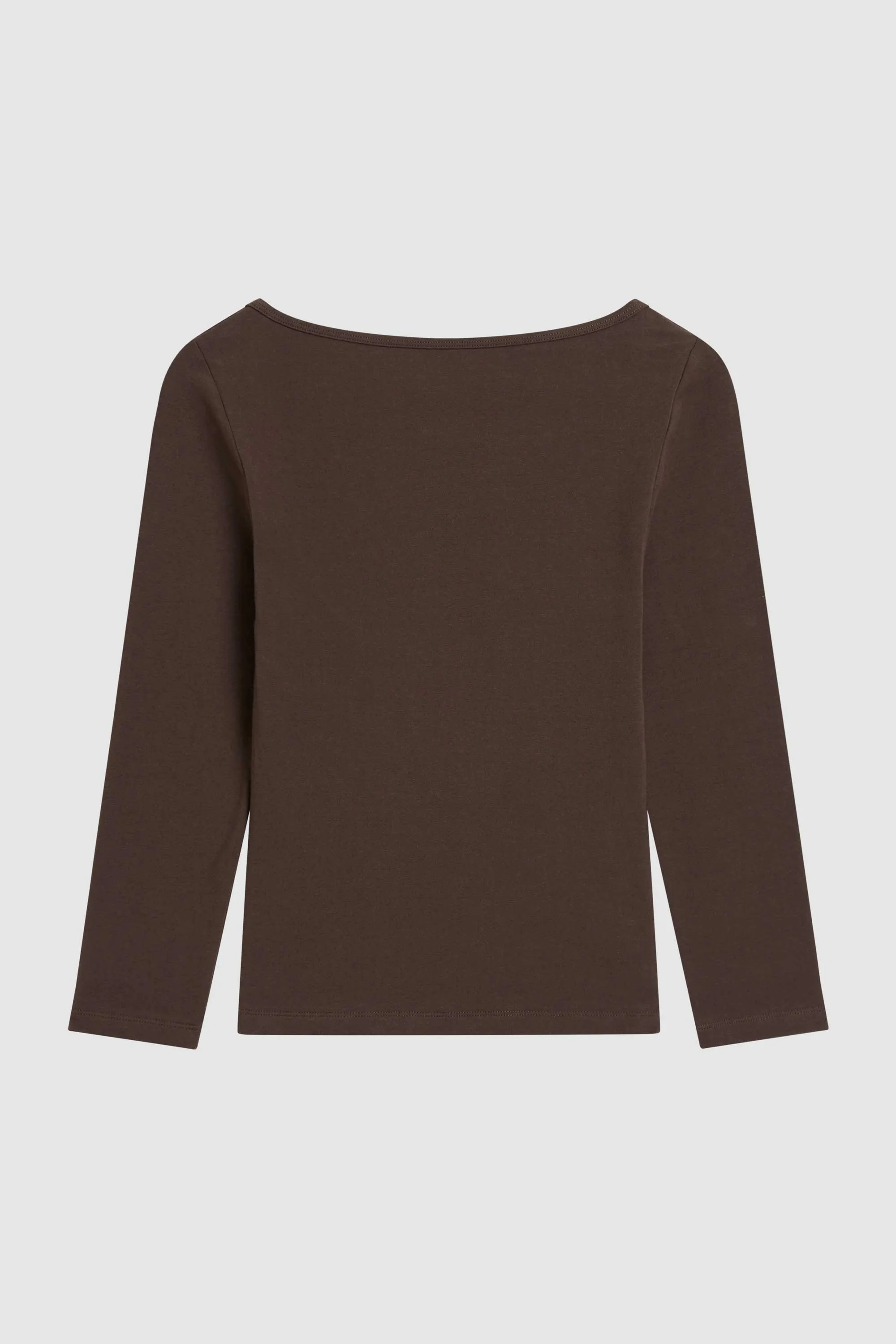 Soft Jersey Ballerina Top - Liqueur sold by St. Agni product image thumbnail 5