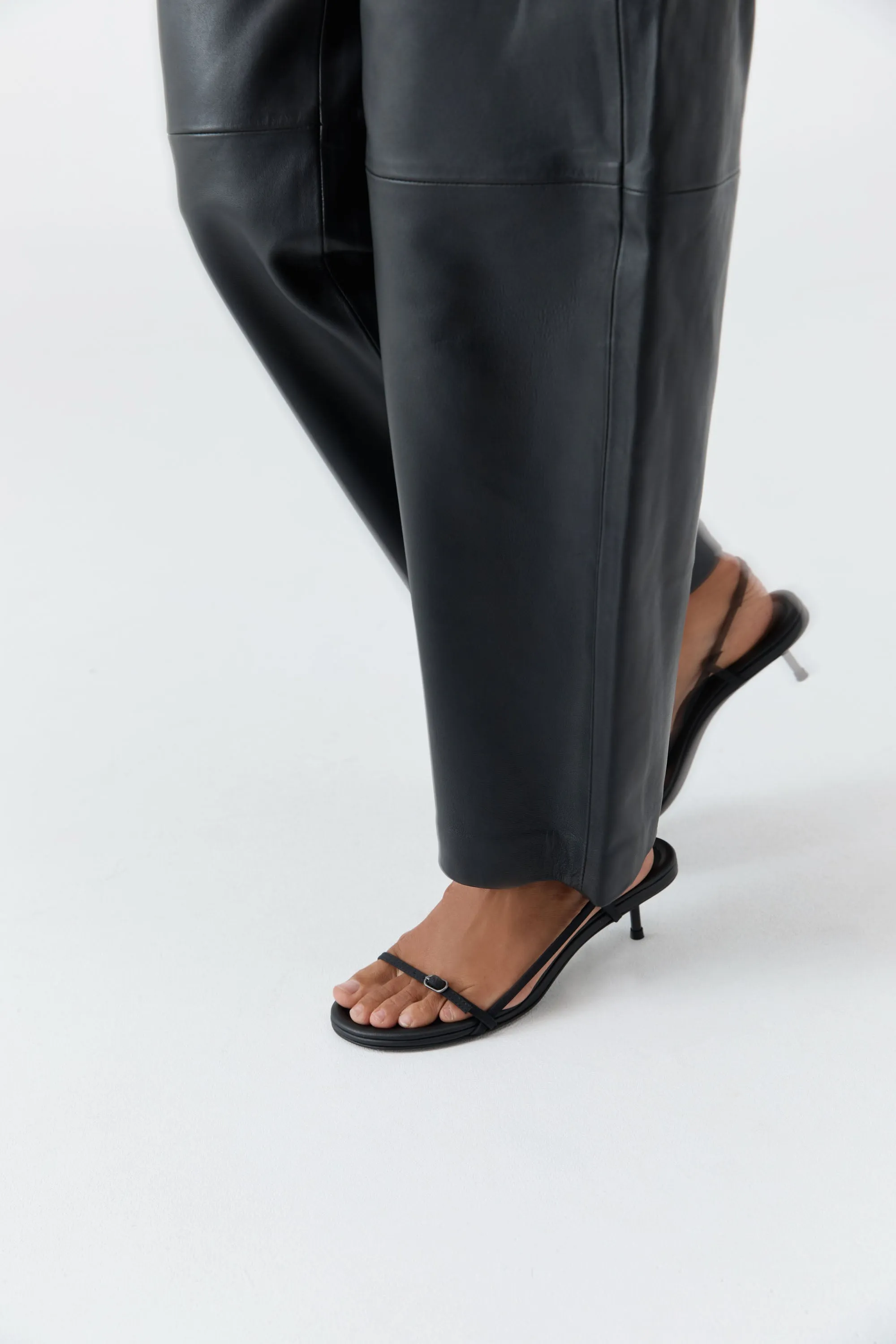 Petit Belt Sling Back Heel - Black sold by St. Agni product image thumbnail 2